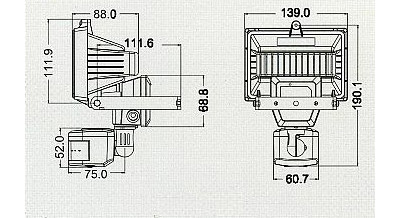 4 keys in LED Outdoor Light Design